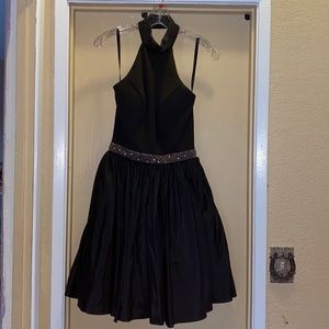 Sherri Hill Black Cocktail Dress